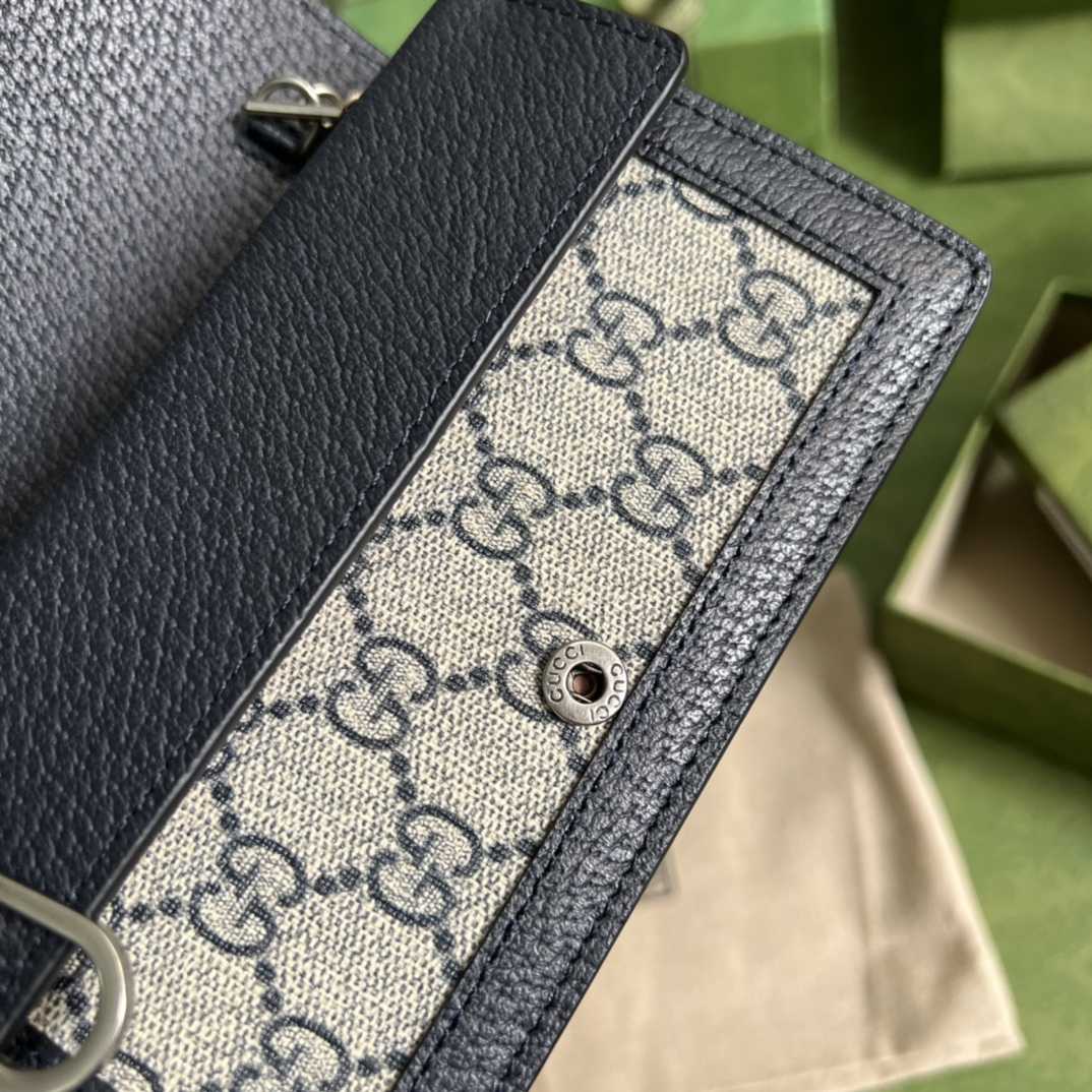 Gucci Dionysus Leather Super Mini Bag(16.5-10-4.5cm)    - DopestKickz