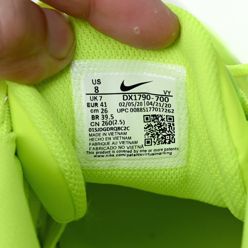 Air More Uptempo Fluorescent Green Sneaker     DX1790-700  - DopestKickz