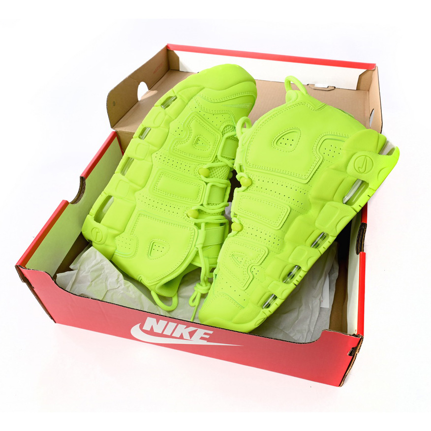 Air More Uptempo Fluorescent Green Sneaker     DX1790-700  - DopestKickz