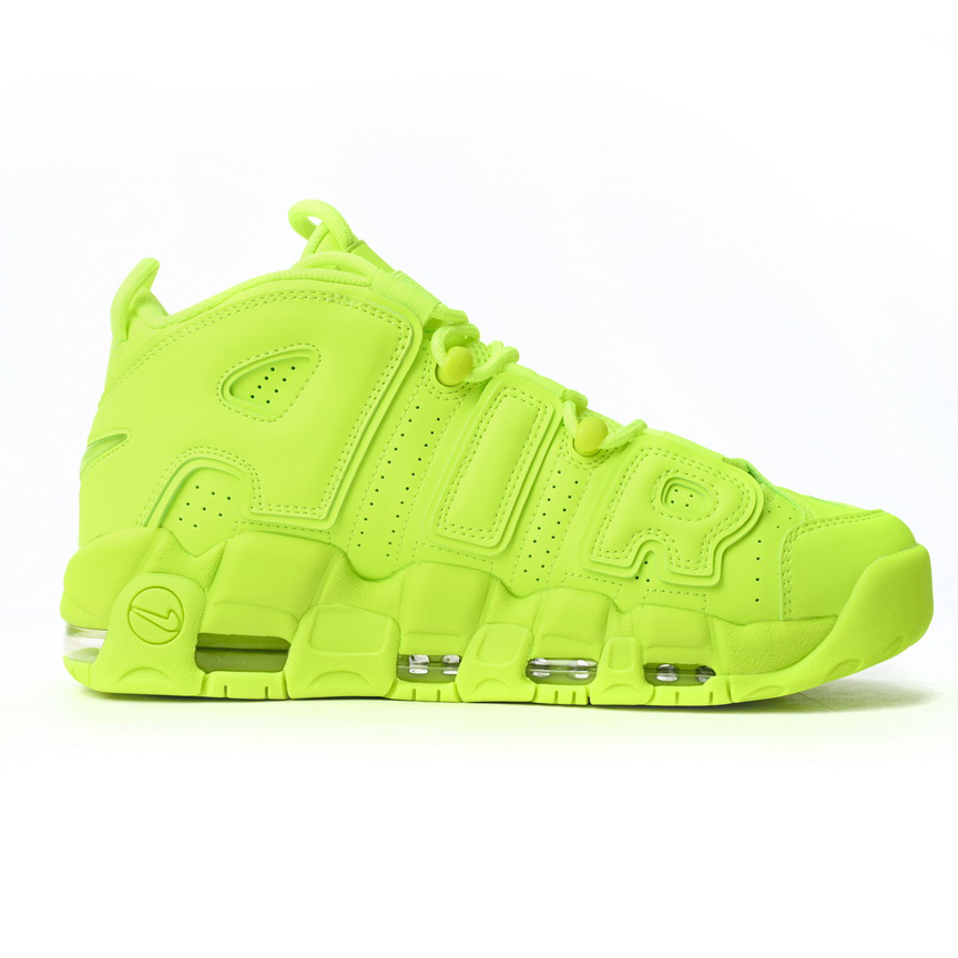Air More Uptempo Fluorescent Green Sneaker     DX1790-700  - DopestKickz