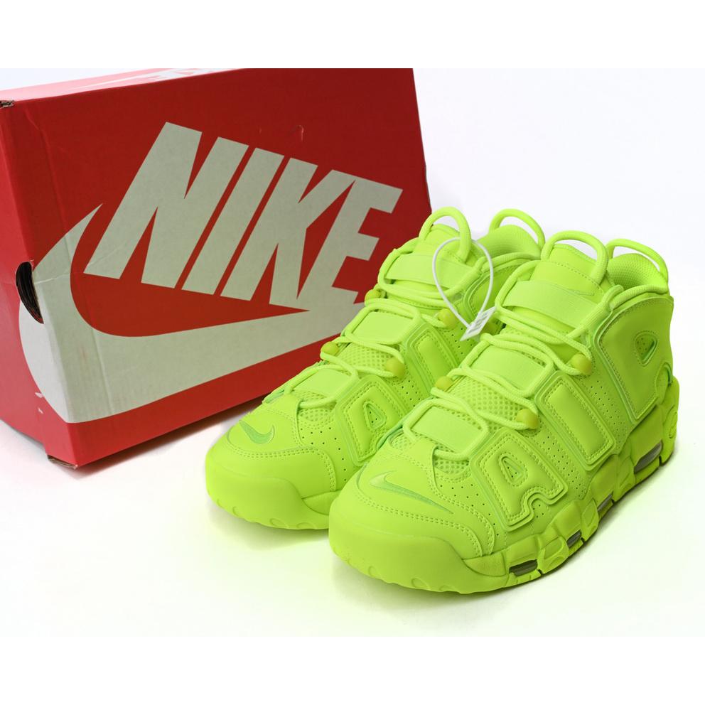 Air More Uptempo Fluorescent Green Sneaker     DX1790-700  - DopestKickz