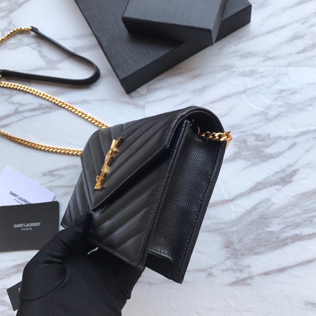 Saint Laurent Shoulder Bag(19-12.5-4cm) - DopestKickz