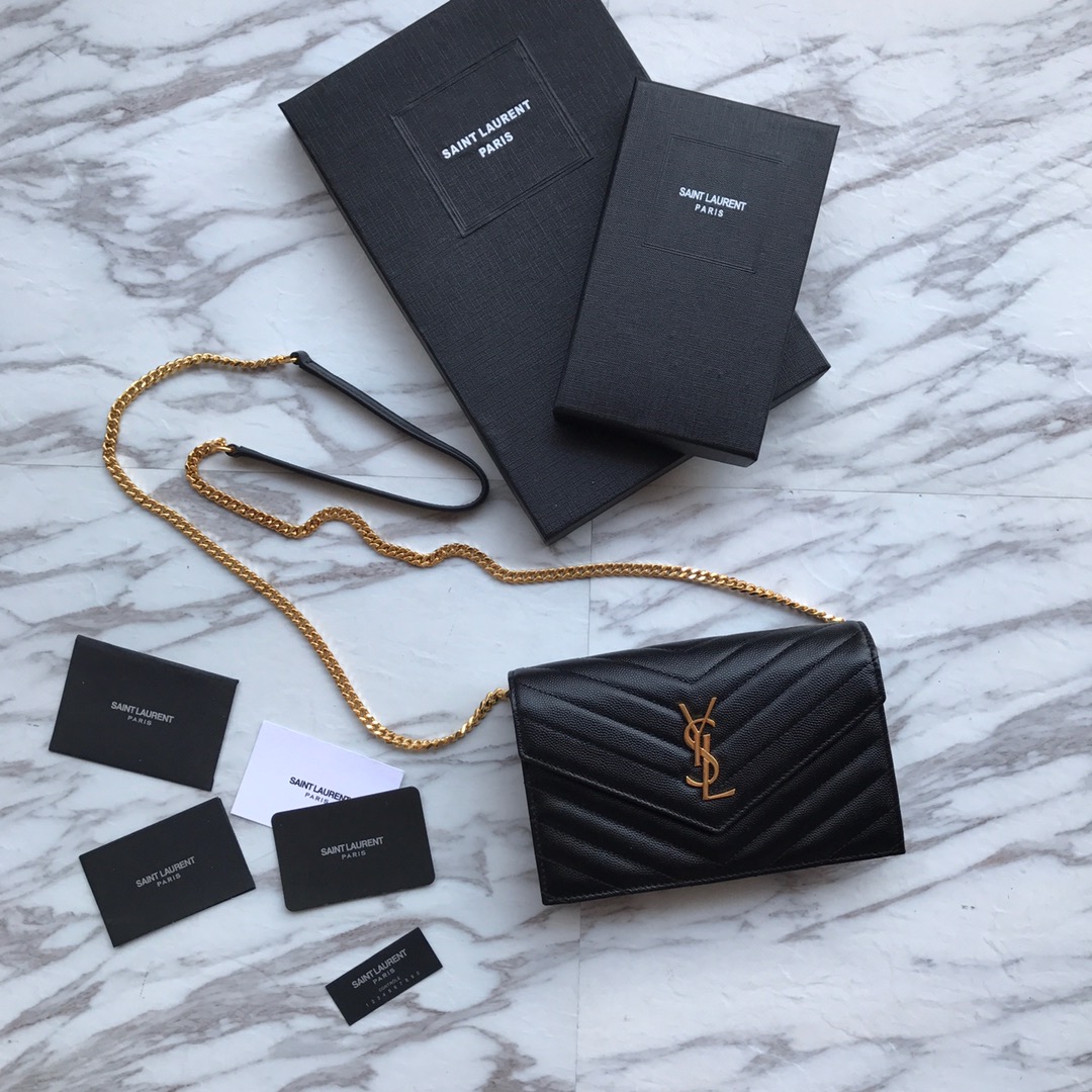 Saint Laurent Shoulder Bag(19-12.5-4cm) - DopestKickz