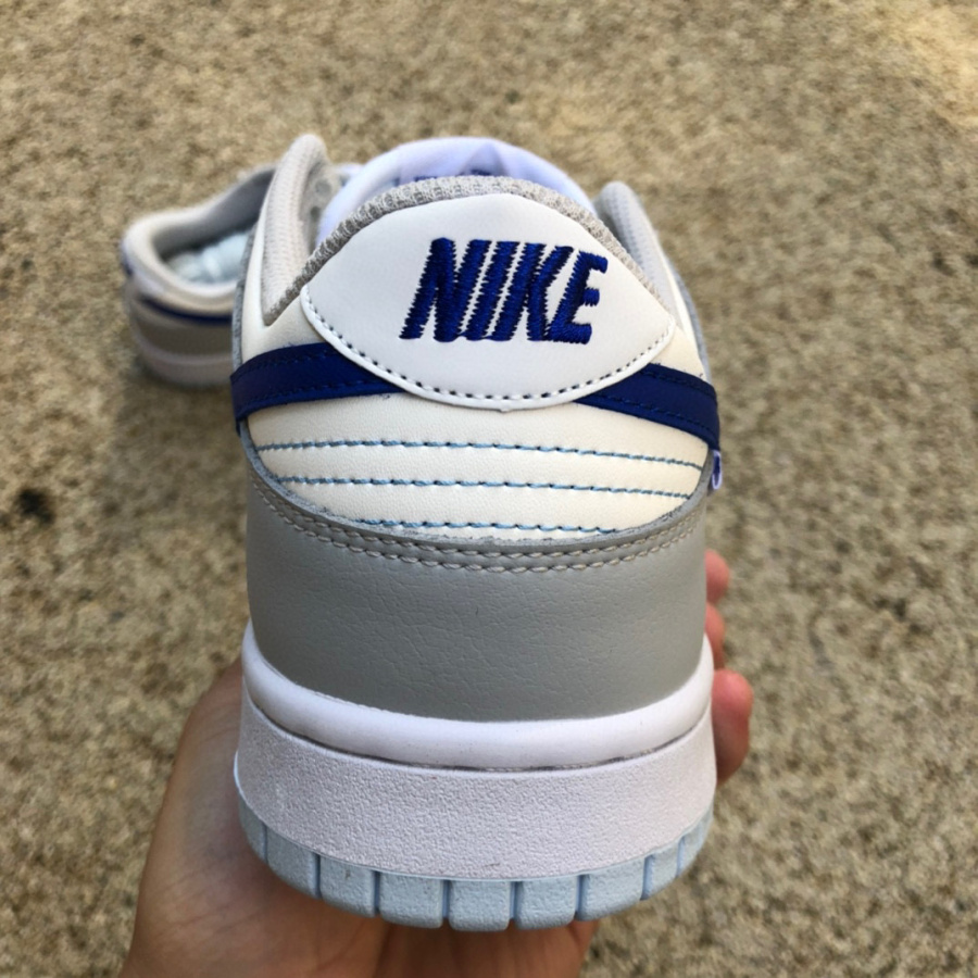 Nike Dunk Low GS Ivory Hyper Royal Sneaker     FB1843-141 - DopestKickz