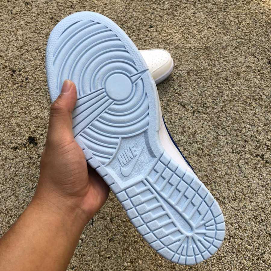 Nike Dunk Low GS Ivory Hyper Royal Sneaker     FB1843-141 - DopestKickz