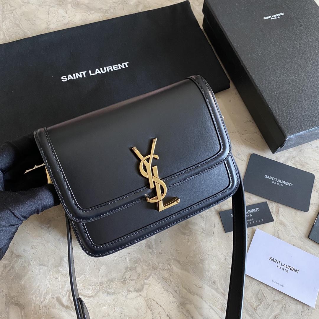 Saint Laurent Solferino Small Satchel In Box Saint Laurent Leather(19-13-5cm) - DopestKickz