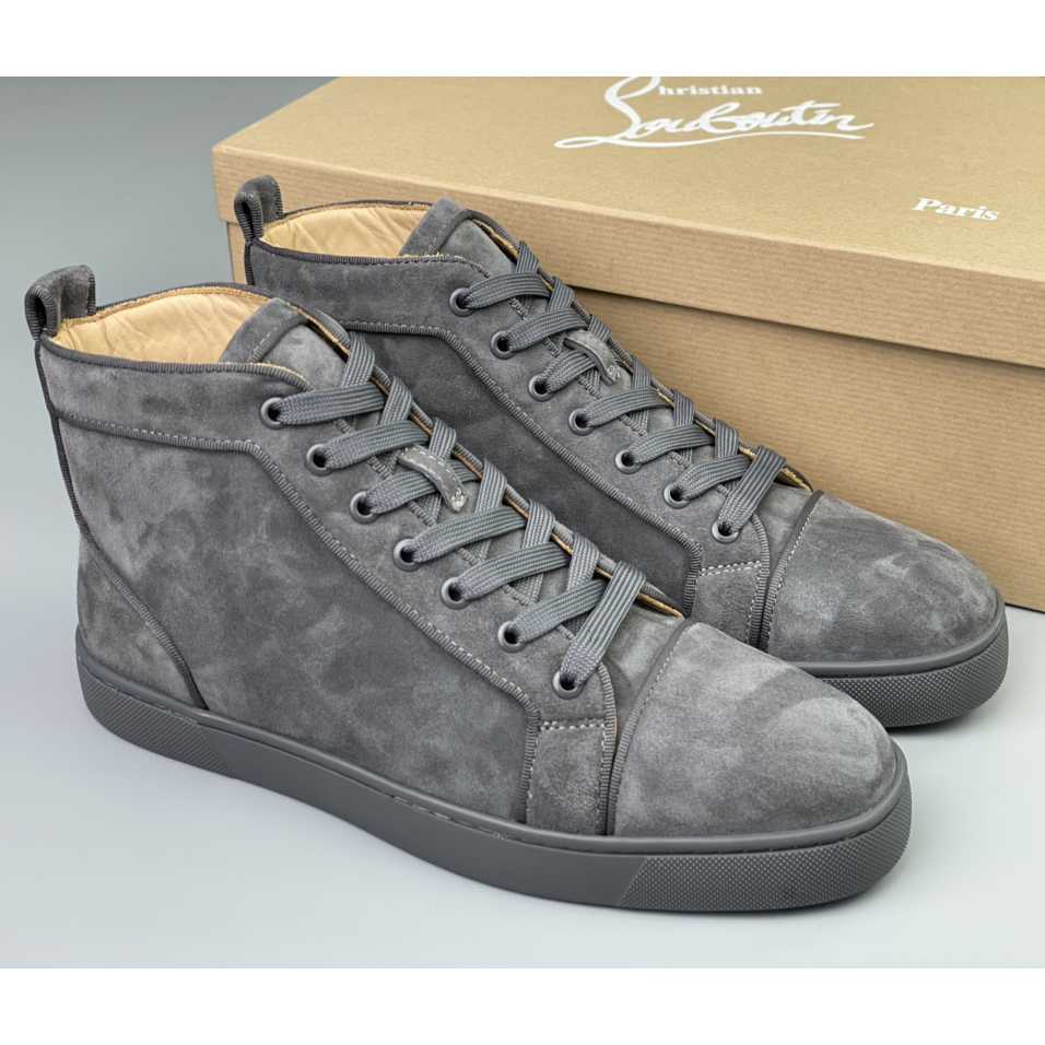 Christian Louboutin Louis Junior High-Top Sneaker - DopestKickz