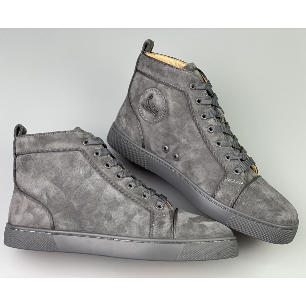 Christian Louboutin Louis Junior High-Top Sneaker - DopestKickz
