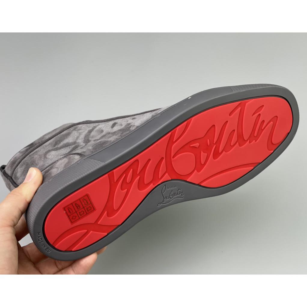 Christian Louboutin Louis Junior High-Top Sneaker - DopestKickz