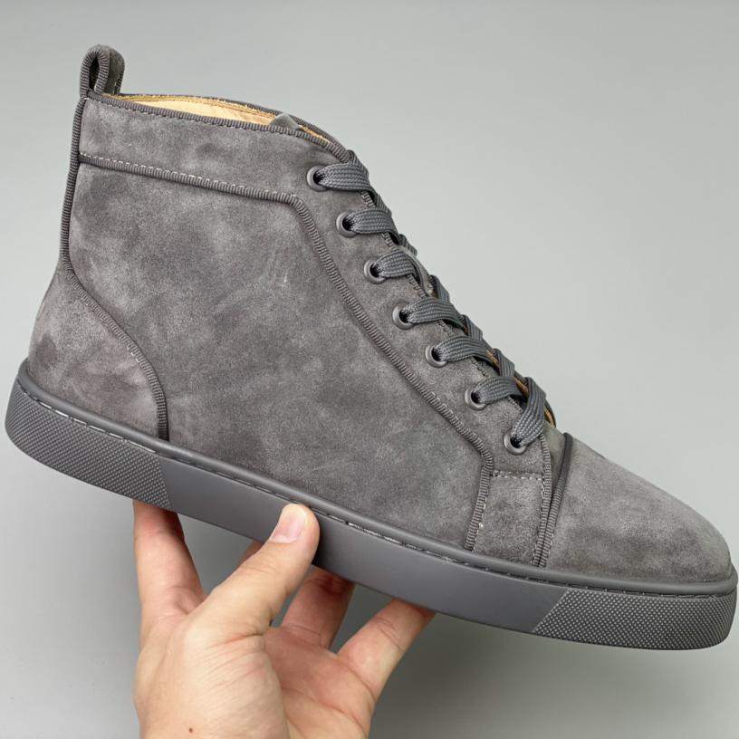 Christian Louboutin Louis Junior High-Top Sneaker - DopestKickz