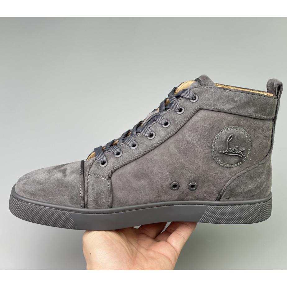 Christian Louboutin Louis Junior High-Top Sneaker - DopestKickz