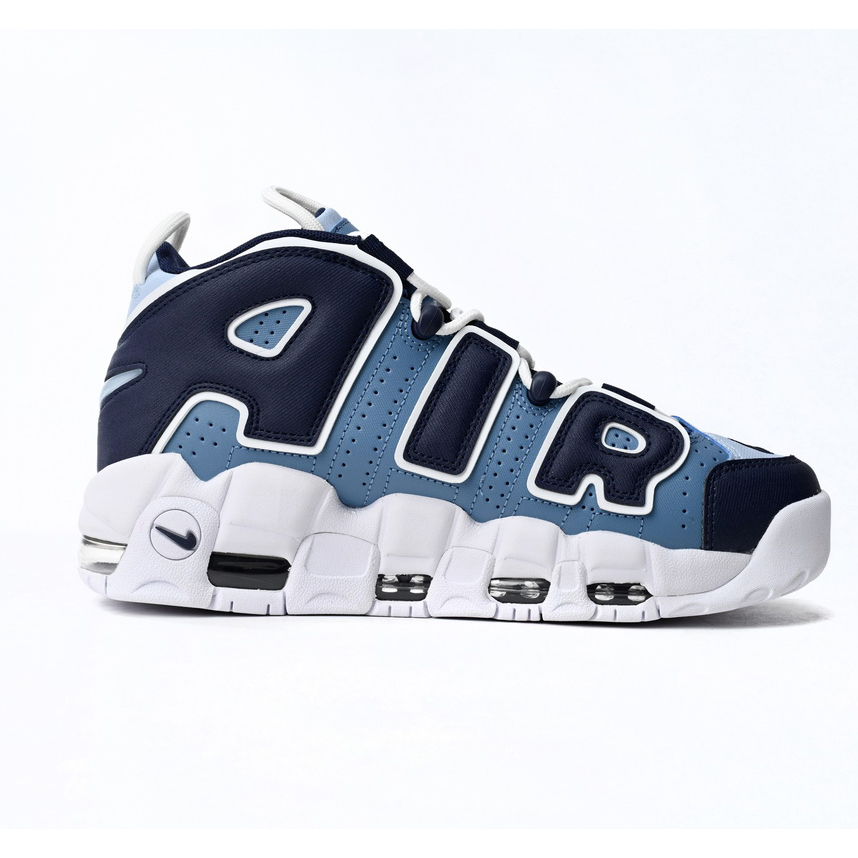 Nike Air More Uptempo Blue and Black Chara Cters Sneaker     415082-404  - DopestKickz