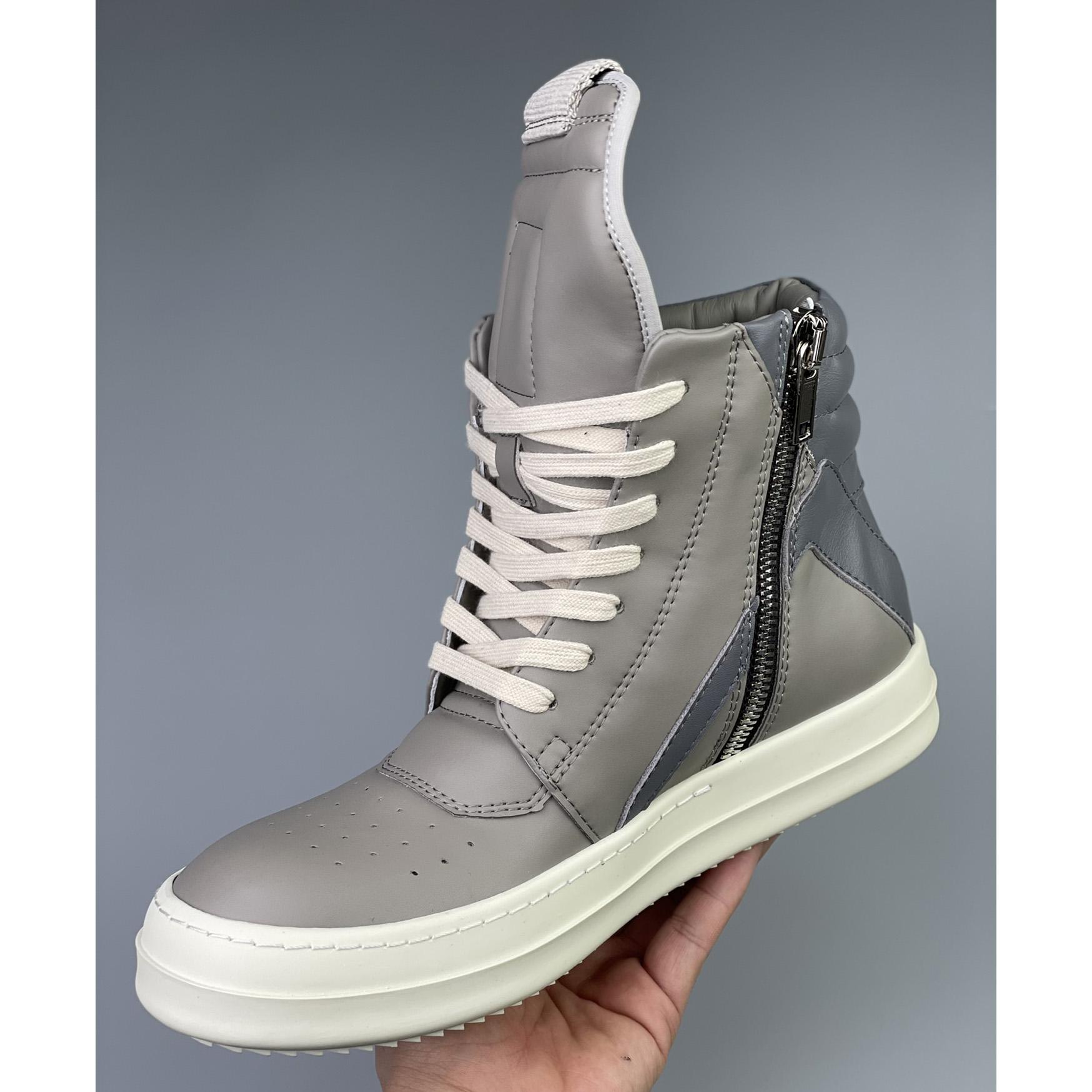 Rick Owens Geobasket High Top Sneakers - DopestKickz