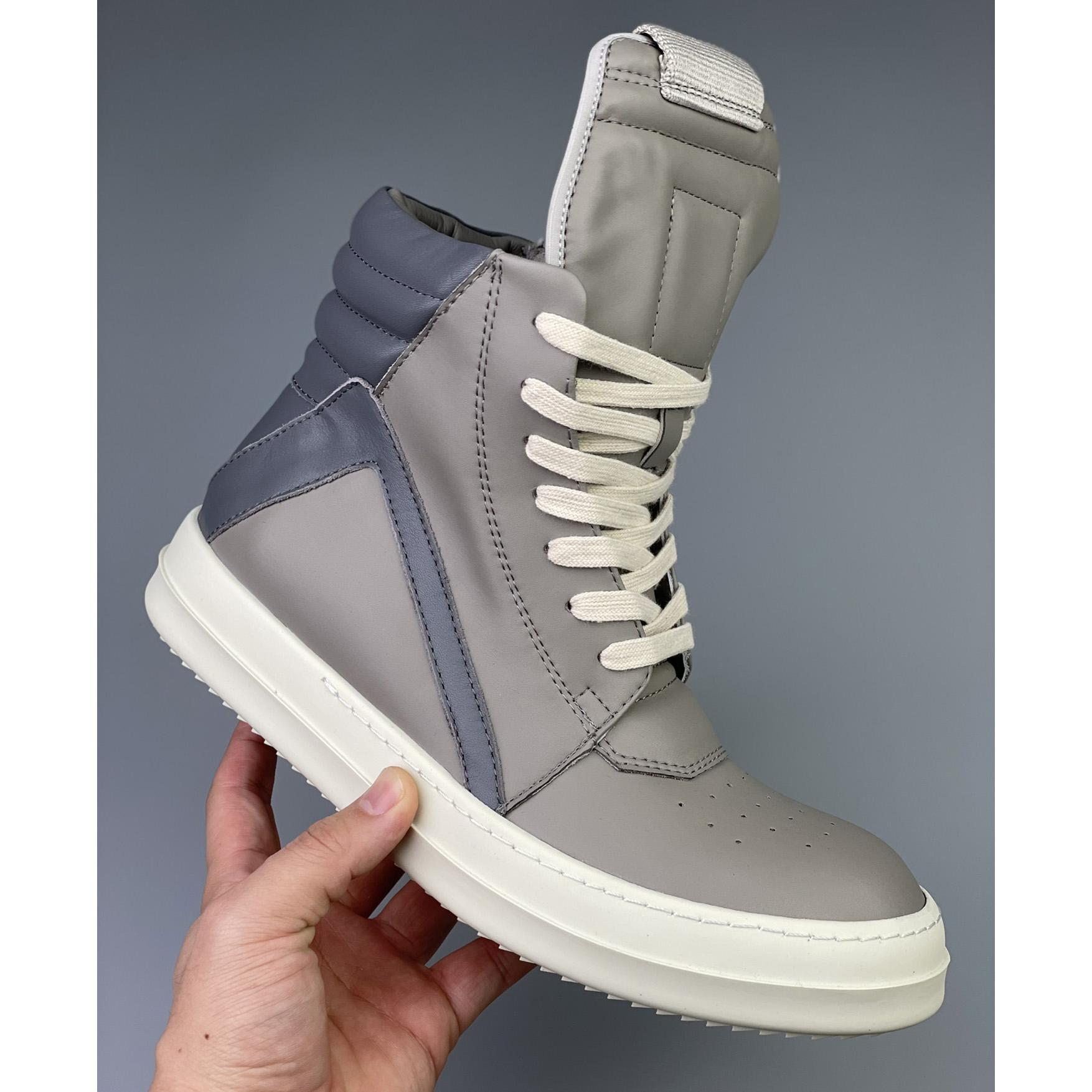Rick Owens Geobasket High Top Sneakers - DopestKickz