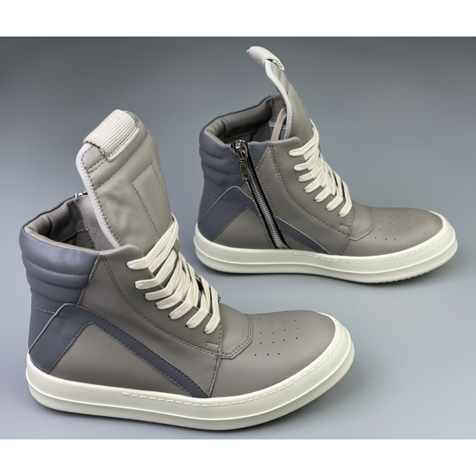 Rick Owens Geobasket High Top Sneakers - DopestKickz
