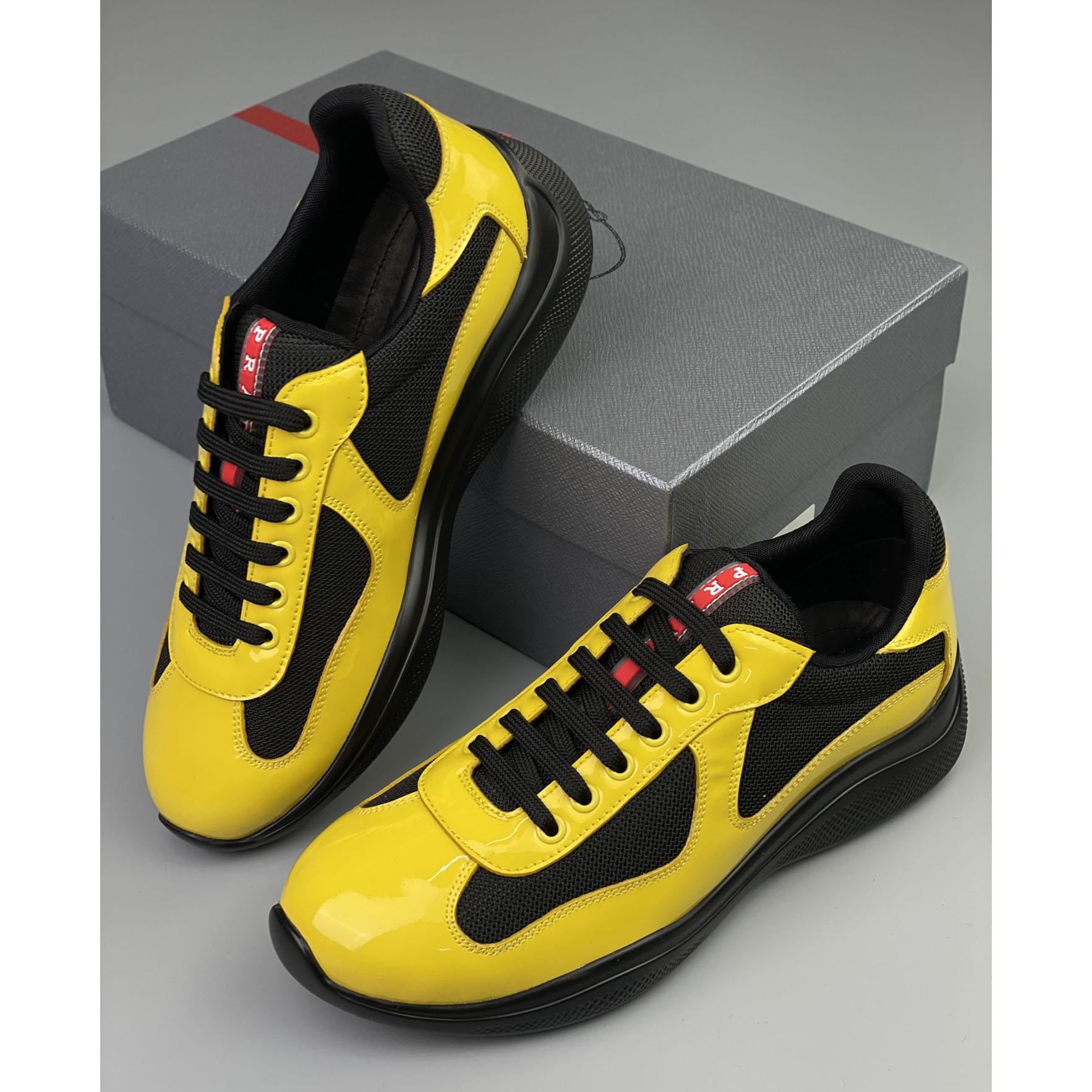 Prada Male America's Cup Sneaker  - DopestKickz