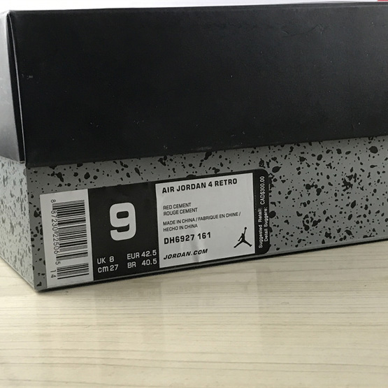 Air Jordan 4 “Red Cement” Sneakers     DH6927-161 - DopestKickz