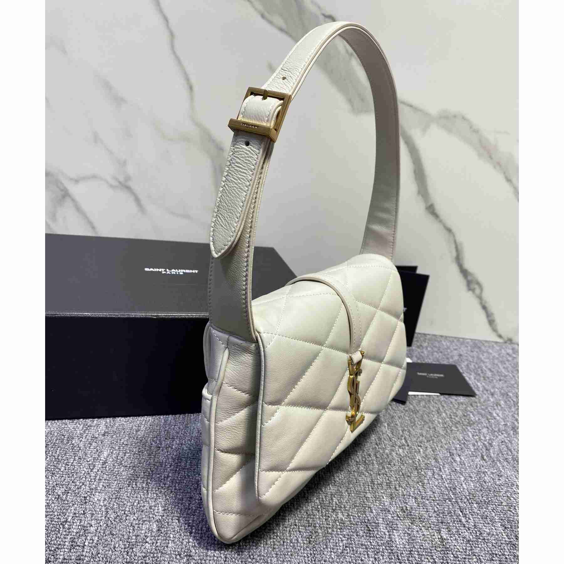 Saint Laurent Le 57 Hobo Bag In Quilted Lambskin - DopestKickz