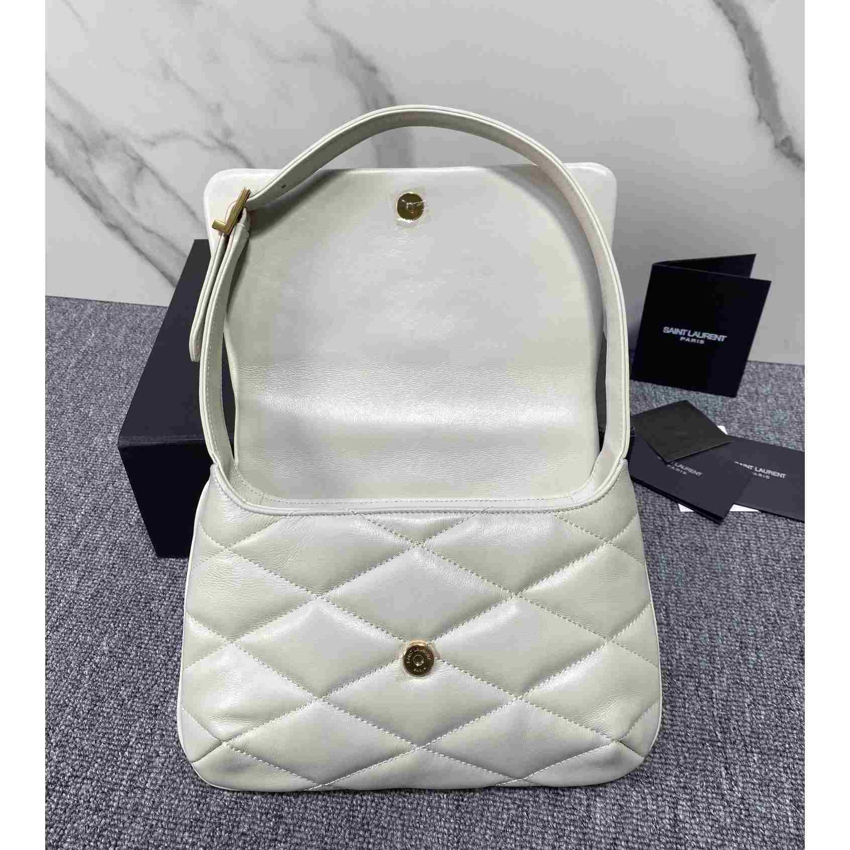 Saint Laurent Le 57 Hobo Bag In Quilted Lambskin - DopestKickz