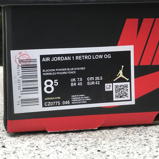 Air Jordan 1 Low OG WMNS “UNC to Chicago” Sneaker      CZ0775-046  - DopestKickz