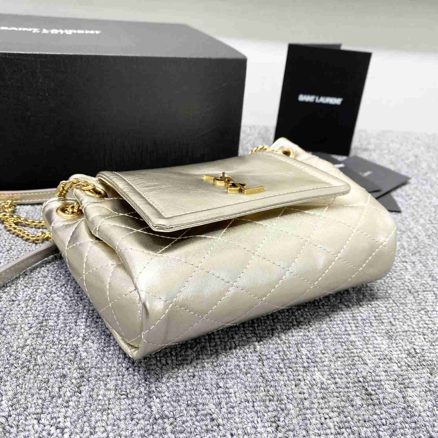 Saint Laurent Mini Nolita In Lambskin - DopestKickz