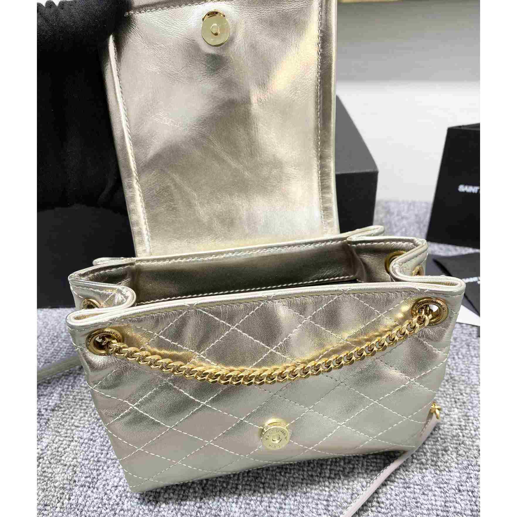 Saint Laurent Mini Nolita In Lambskin - DopestKickz