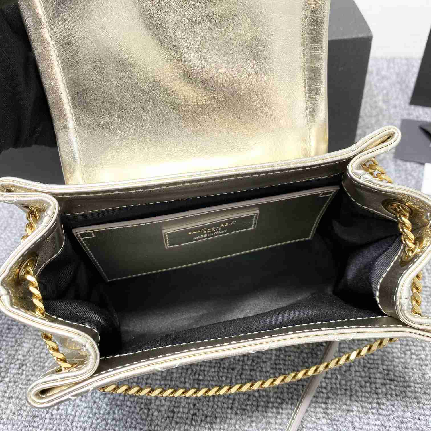 Saint Laurent Mini Nolita In Lambskin - DopestKickz