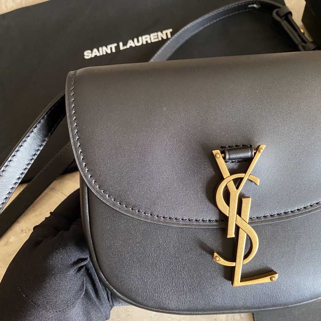 Saint Laurent Kaia Small Satchel In Smooth Leather - DopestKickz