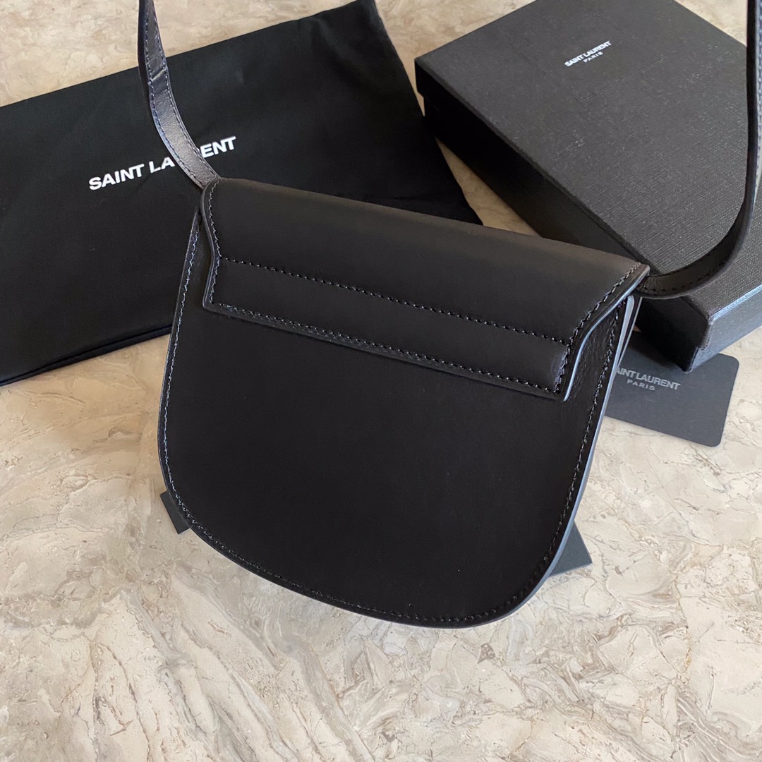 Saint Laurent Kaia Small Satchel In Smooth Leather - DopestKickz