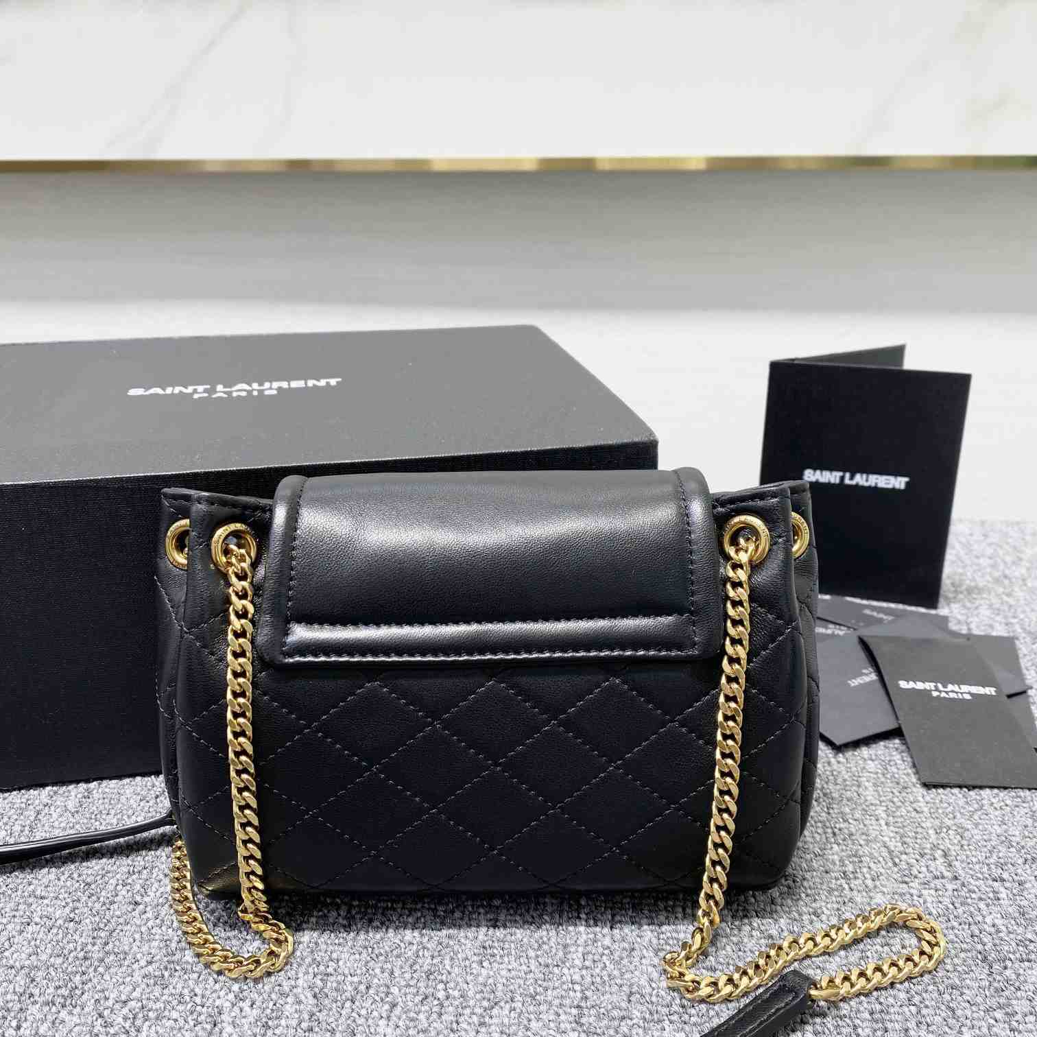 Saint Laurent Mini Nolita In Lambskin - DopestKickz