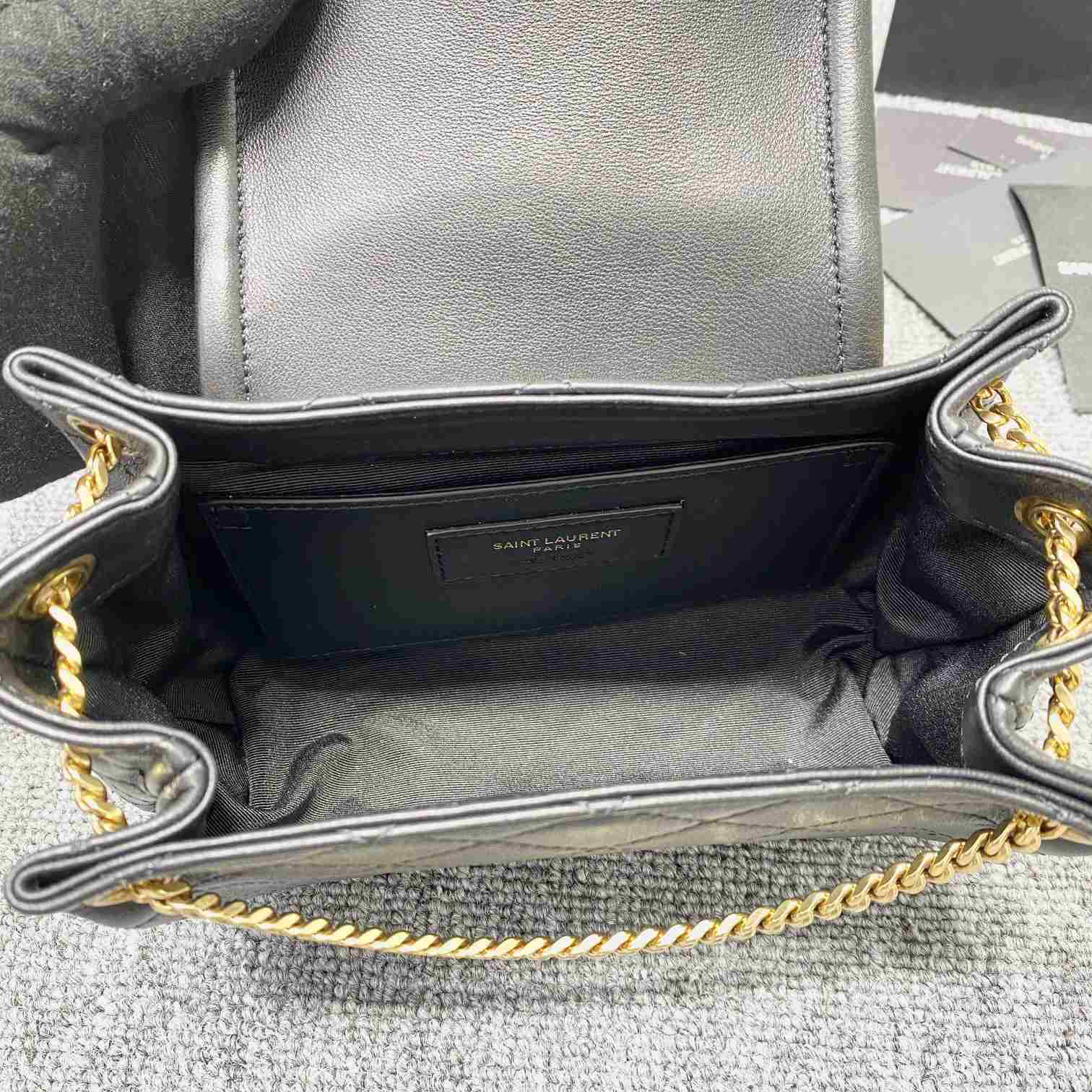 Saint Laurent Mini Nolita In Lambskin - DopestKickz