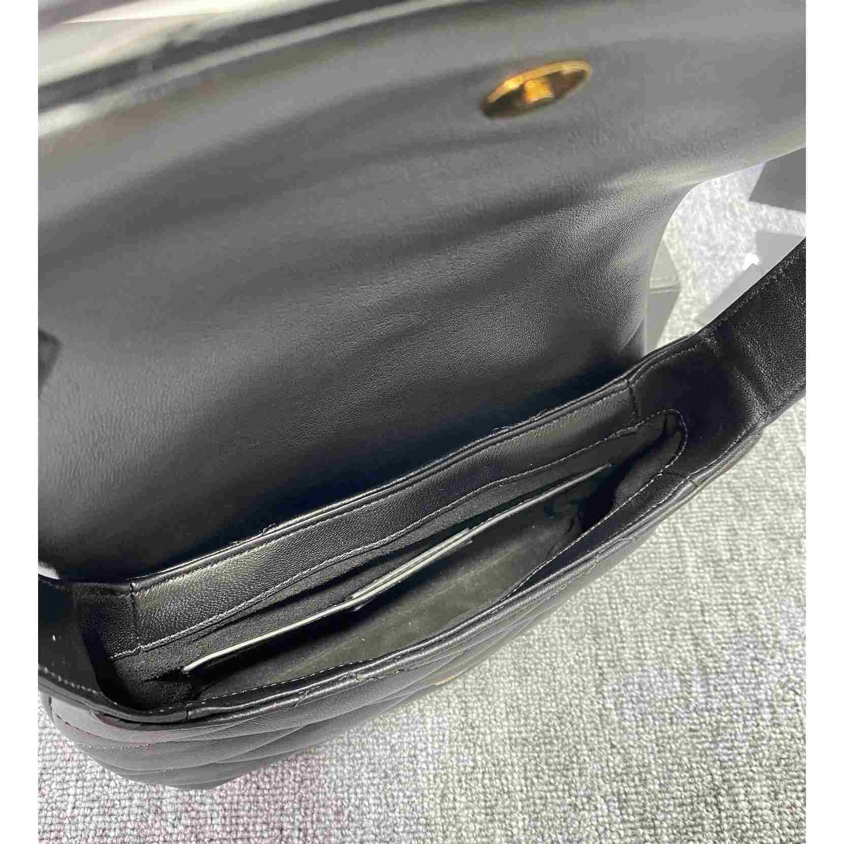 Saint Laurent Le 57 Hobo Bag In Quilted Lambskin - DopestKickz