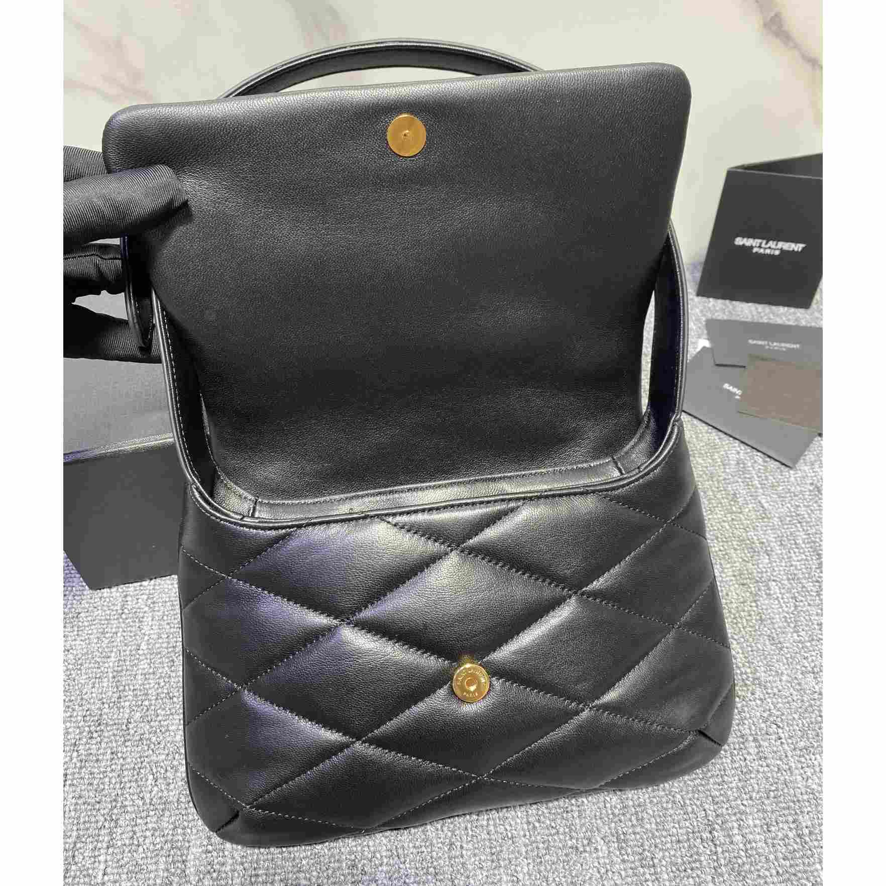 Saint Laurent Le 57 Hobo Bag In Quilted Lambskin - DopestKickz