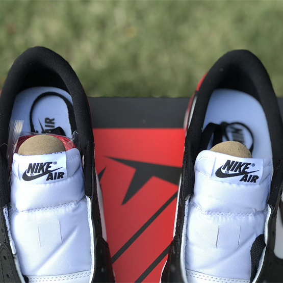 Air Jordan 1 Low “Black Toe” Sneaker      555088-125 - DopestKickz