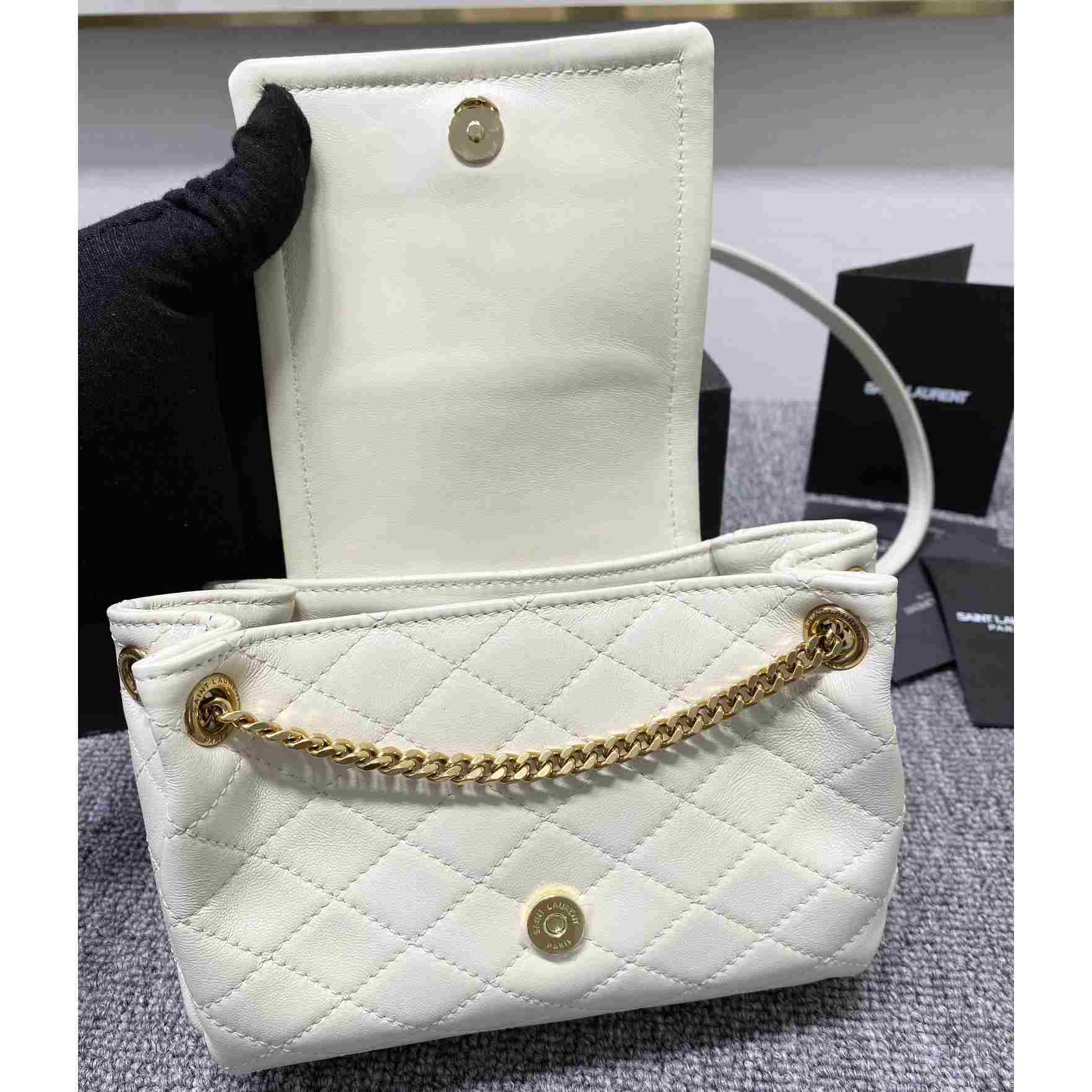 Saint Laurent Mini Nolita In Lambskin - DopestKickz