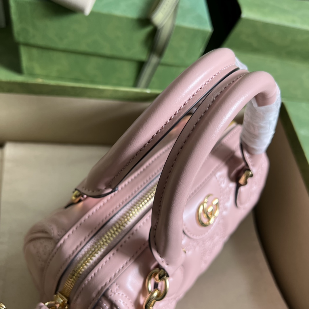 Gucci GG Matelassé Mini Bag(19*13*11cm) - DopestKickz