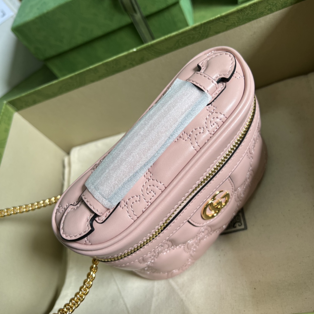 Gucci GG Matelassé Top Handle Mini Bag(16-10.5-5cm) - DopestKickz