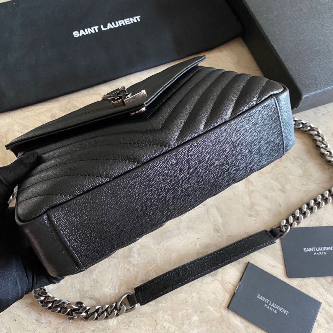 Saint Laurent College Shoulder Bag    24cm - DopestKickz