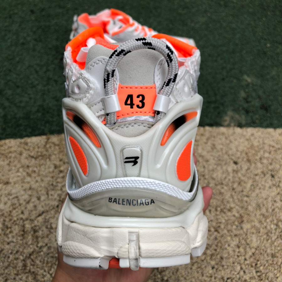 Balenciaga Runner Sneaker In Fluo Orange - DopestKickz