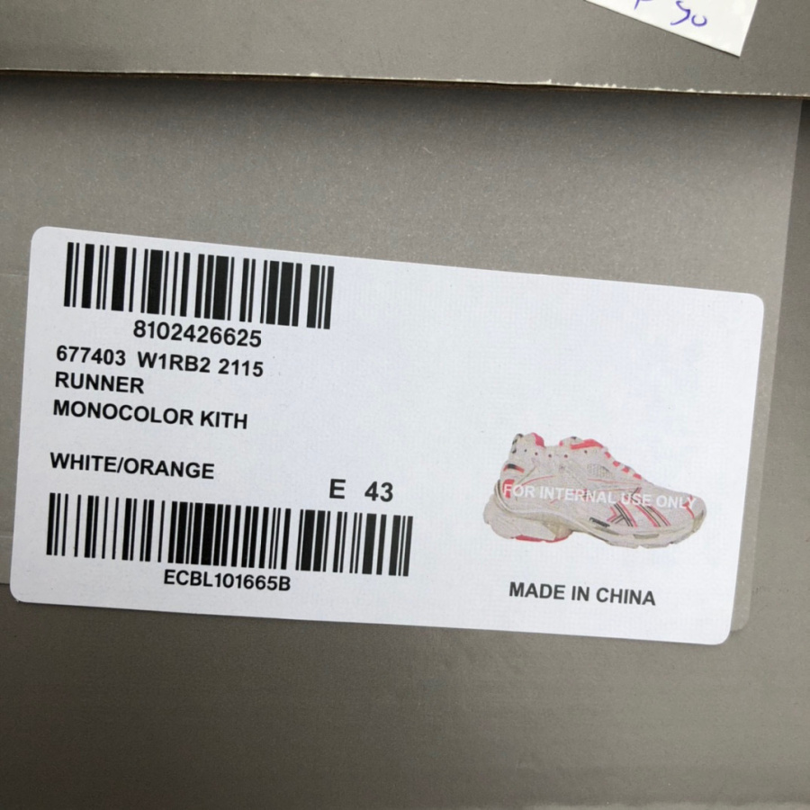 Balenciaga Runner Sneaker In Fluo Orange - DopestKickz