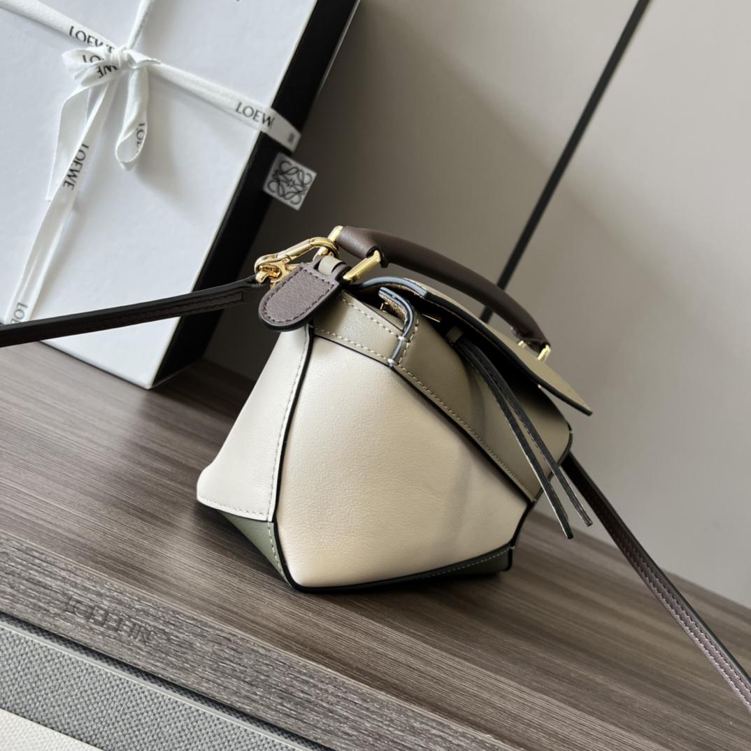 Loewe Mini Puzzle Edge In Nappa Calfskin - DopestKickz