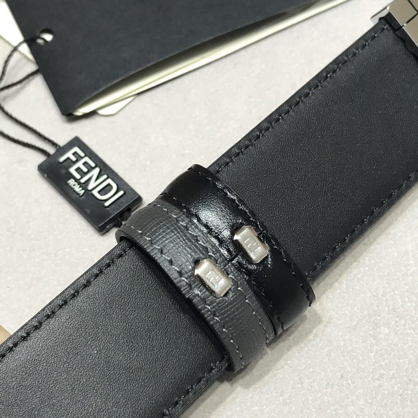 Fendi Leather Belt    35mm - DopestKickz