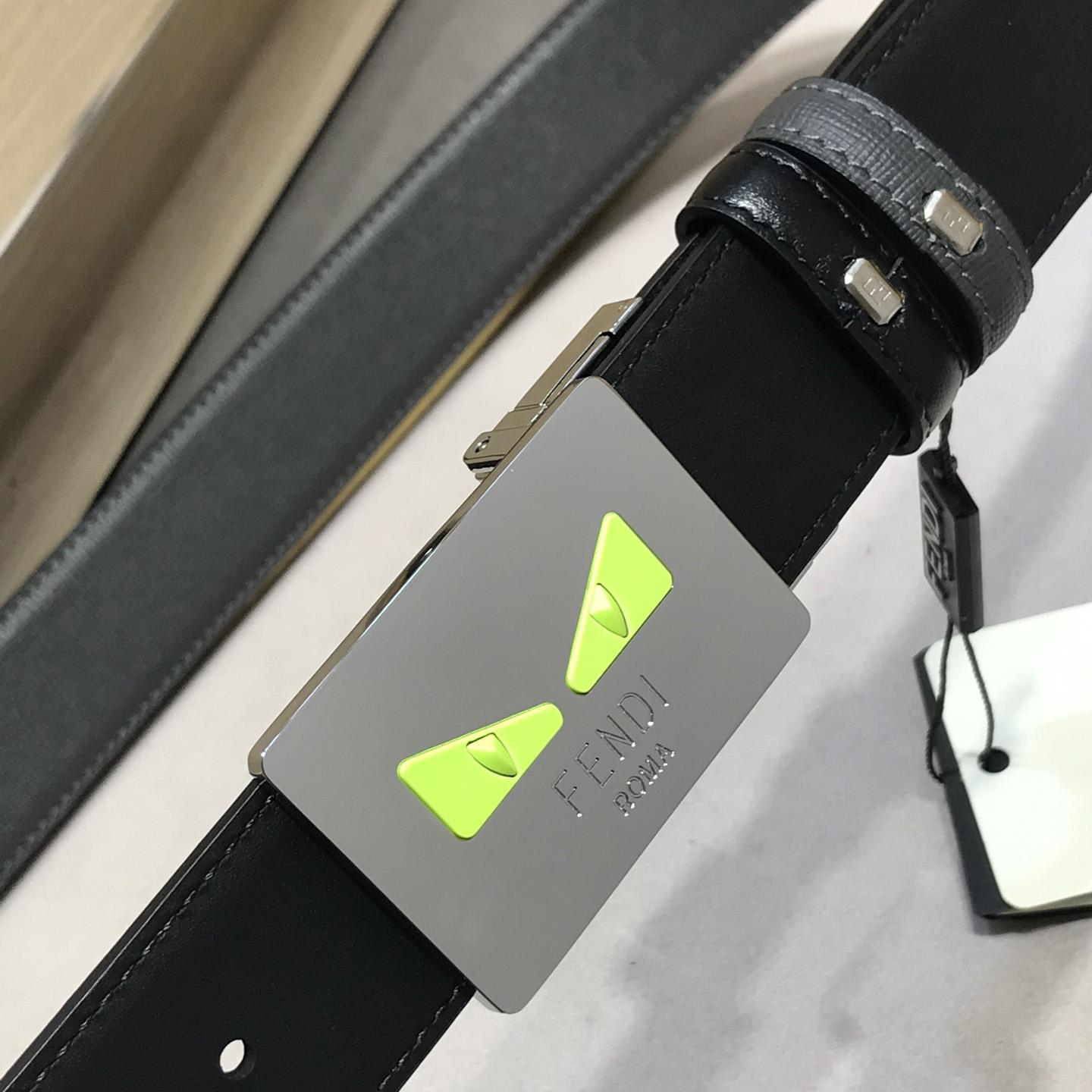 Fendi Leather Belt    35mm - DopestKickz