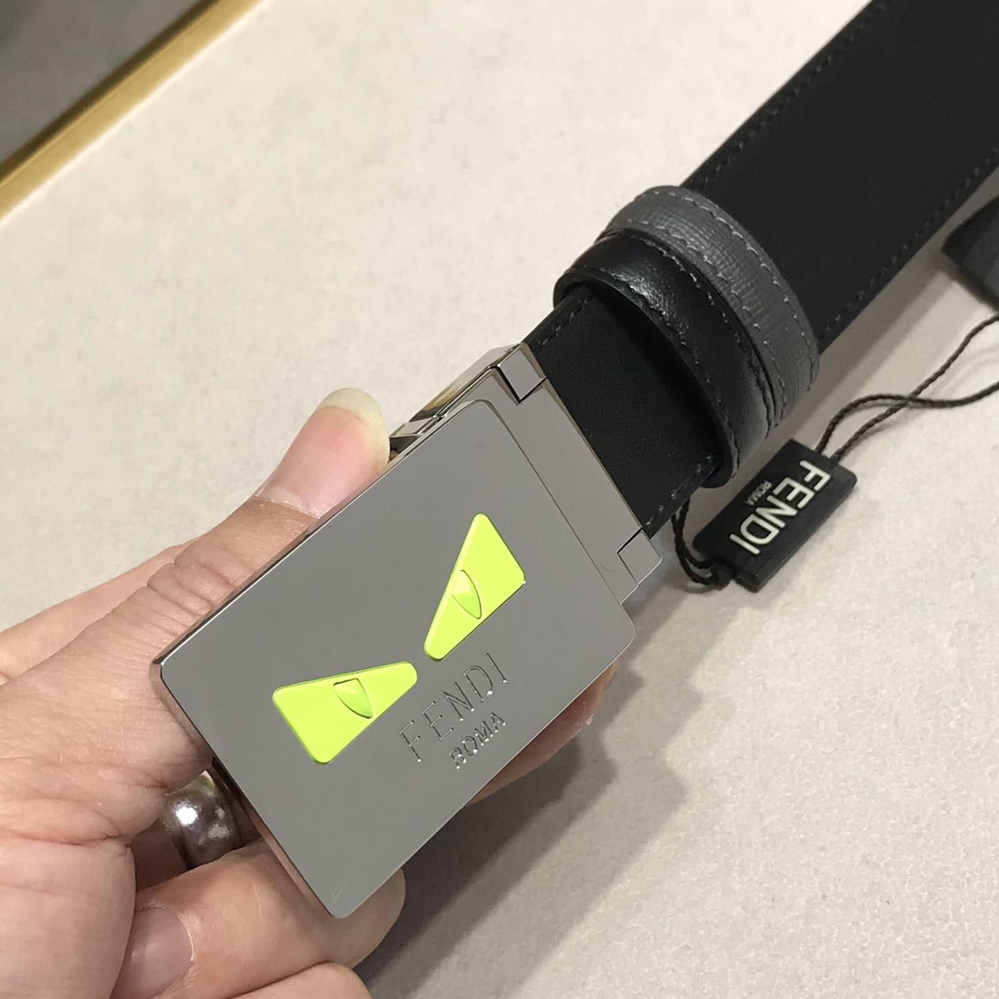 Fendi Leather Belt    35mm - DopestKickz