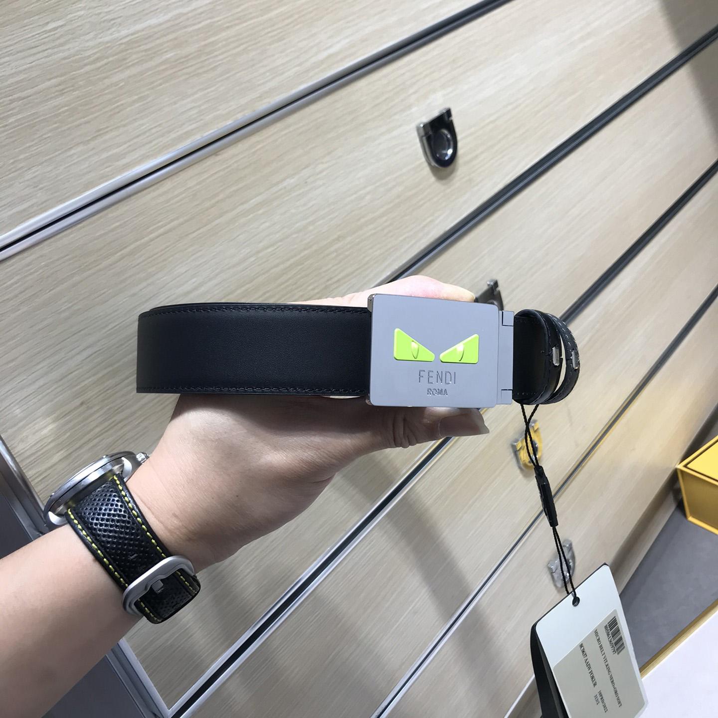 Fendi Leather Belt    35mm - DopestKickz