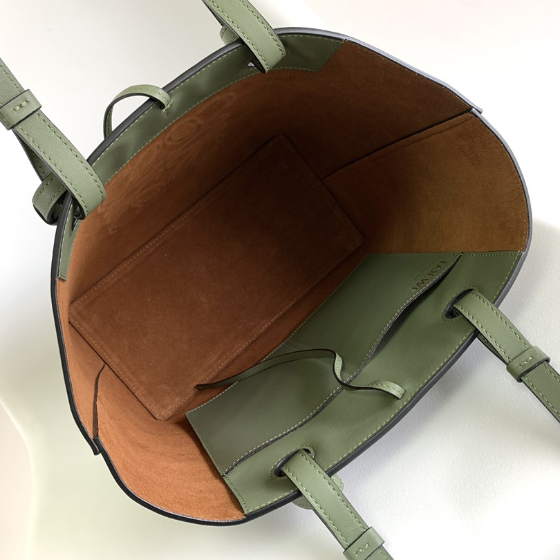 Loewe Small Anagram Tote Bag In Classic Calfskin - DopestKickz