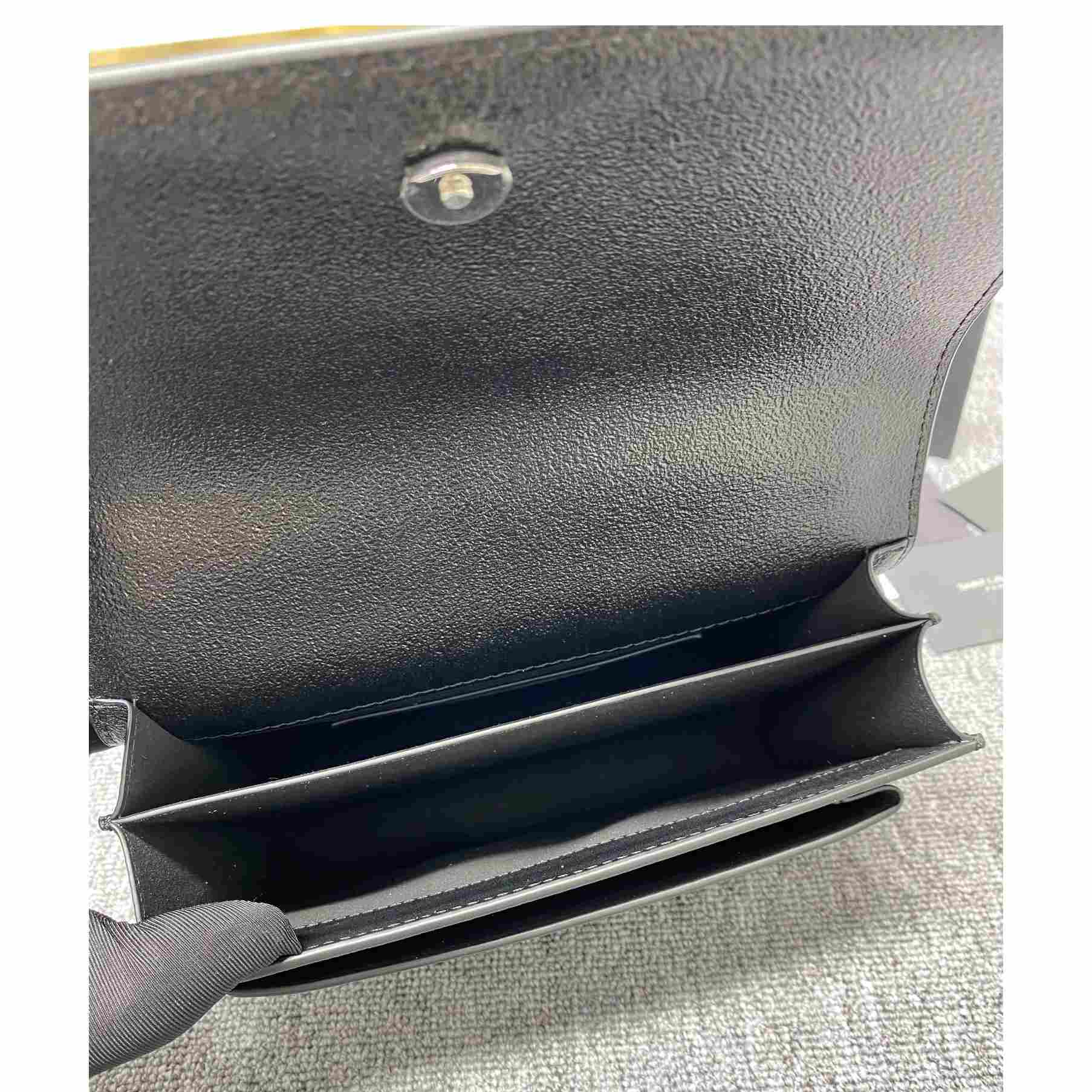 Saint Laurent Sunset Medium Chain Bag In Smooth Leather  - DopestKickz