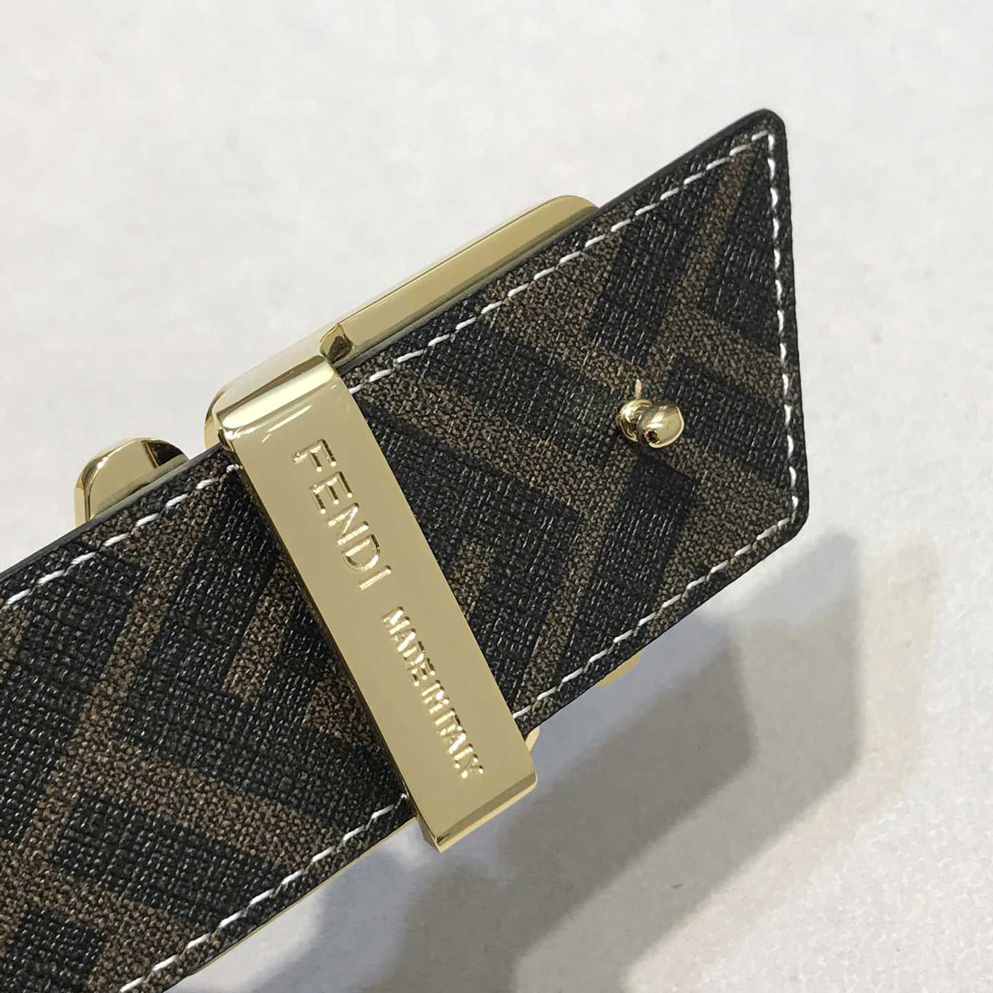 Fendi Leather Belt - DopestKickz