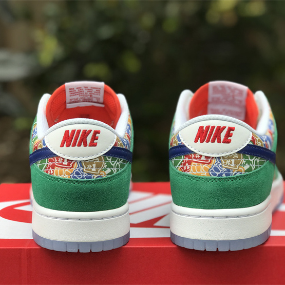 Nike Dunk Low “Foam Finger” Sneaker       DZ5184-300 - DopestKickz