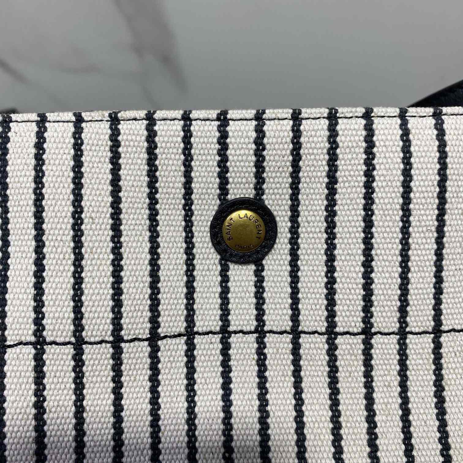 Saint Laurent YSL Rive Gauche Bucket Canvas (31x20x27.5cm) - DopestKickz